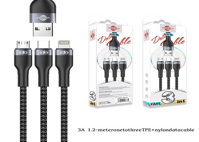 cable de datos, 1,2 m, modelo SJX-28