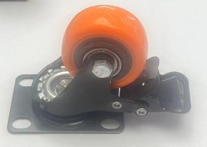 Ruedas de polipropileno, color naranja, ref. SZQ00115