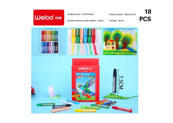 pastel al oleo, modelo WB-1212-18