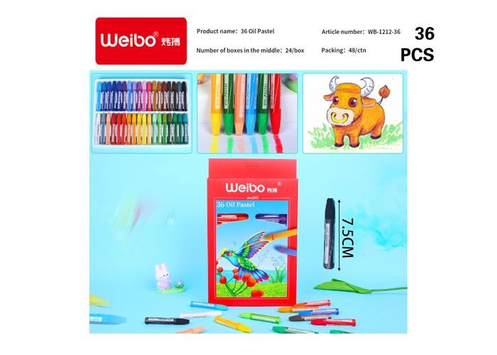 pastel al oleo, modelo WB-1212-36