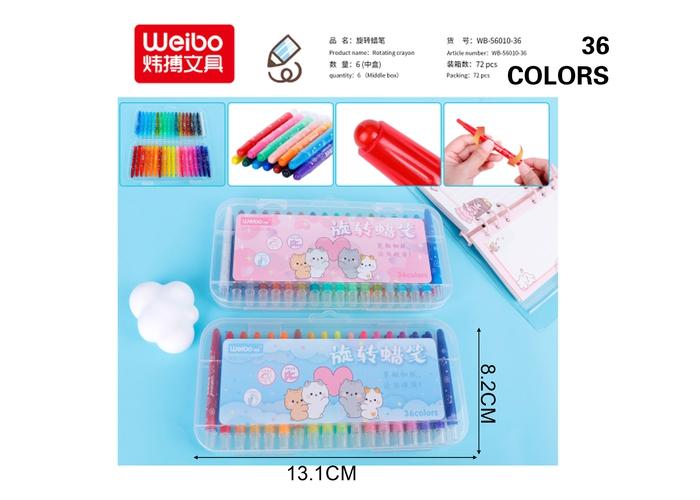 lápiz de color, modelo WB-56010-36