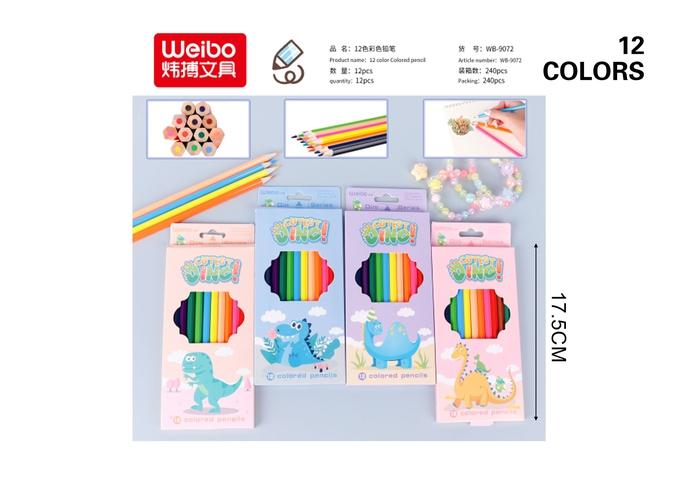 Lápices de colores, modelo WB-9072