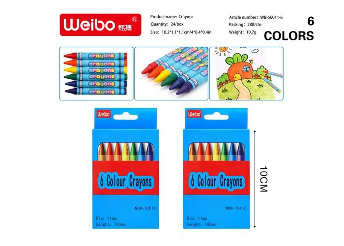 lápiz de color, modelo WB-56011-6
