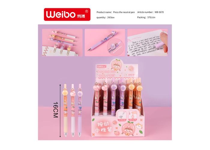 Pluma de gel, modelo WB-5670