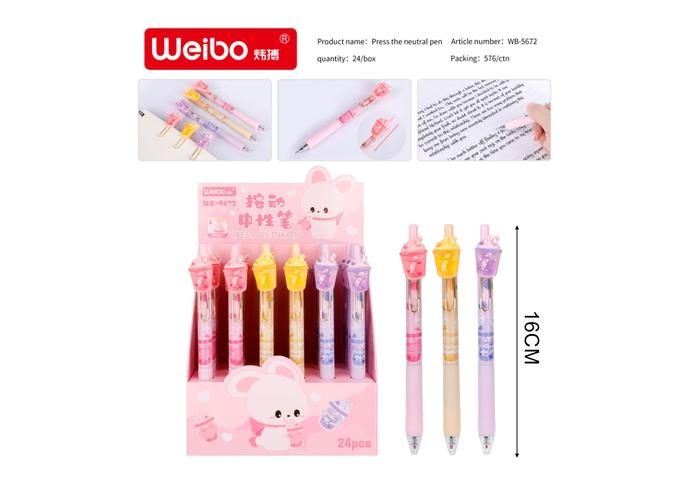 Pluma de gel, modelo WB-5672