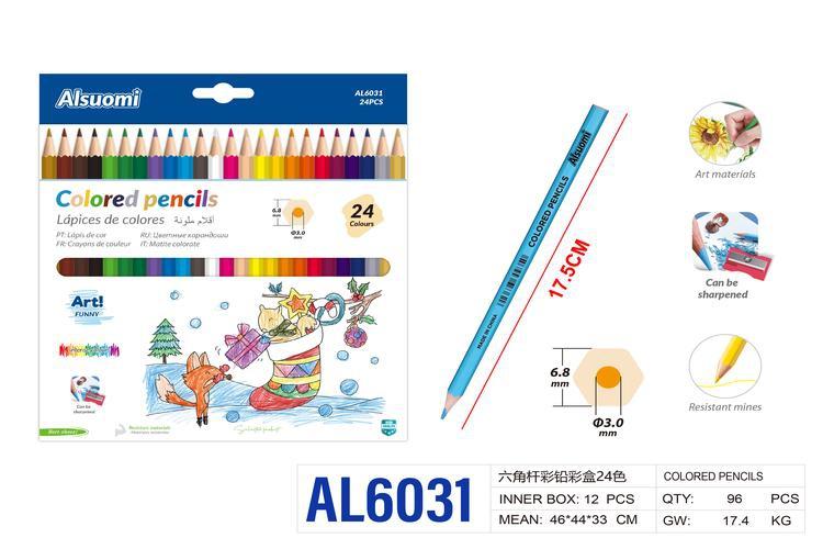 Lápices de colores, modelo AL6031