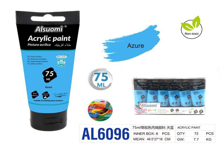 brocha, 75 ml, color azul, modelo AL6096