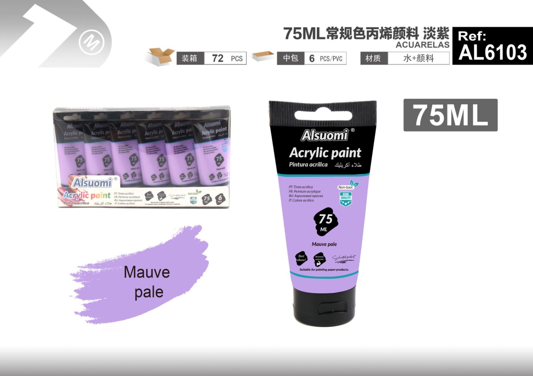 pigmento, 75 ml, color morado, modelo AL6103