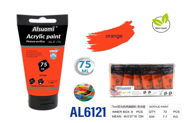 pigmento, 75 ml, color naranja
