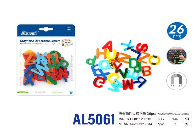 Números y letras, 26 piezas, modelo AL5061