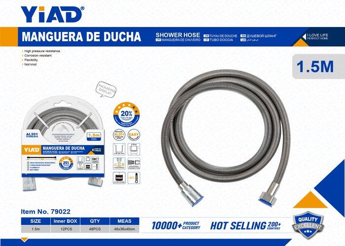 Mangueras de ducha, 1,5 m, modelo YD79022