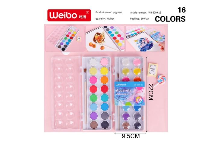 pigmento, color rosado, modelo WB-5009-16