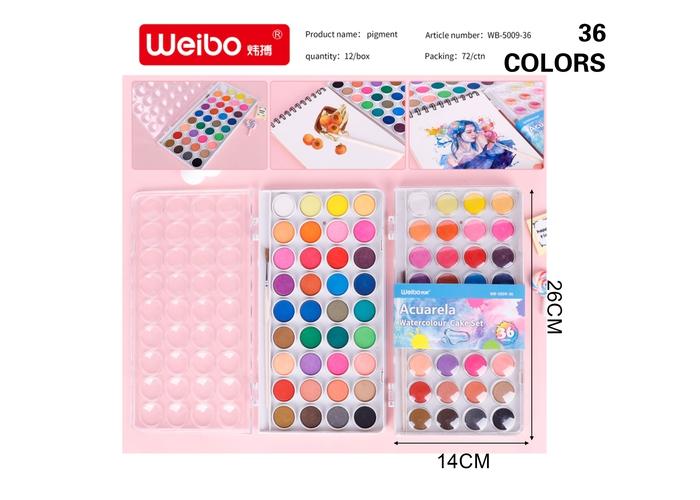 pigmento, color rosado, modelo WB-5009-36