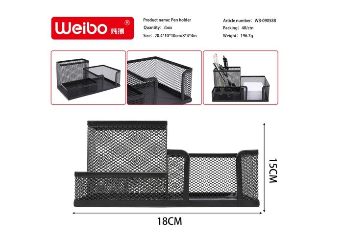 contenedor de bolígrafos, modelo WB-09058B