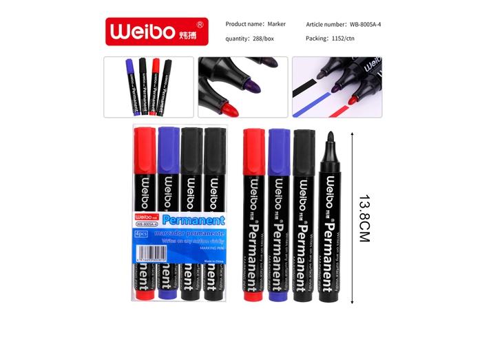 Rotulador, modelo WB-8005A-4