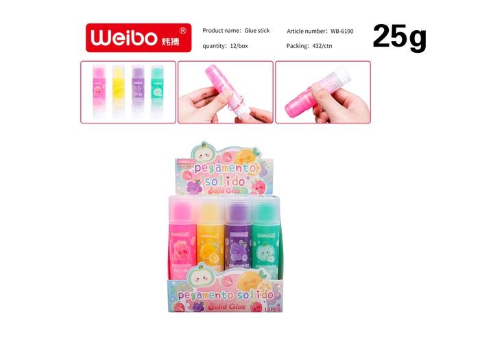 Pegamento sólido, 25 g, modelo WB-6190