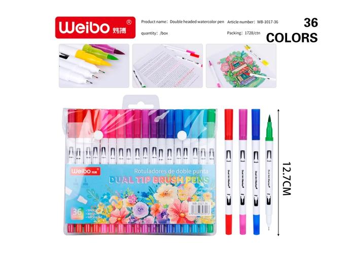 Pluma de acuarela, modelo WB-1017-36