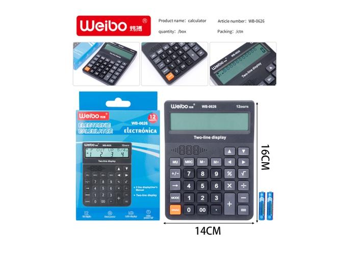 Calculadora, modelo WB-0626