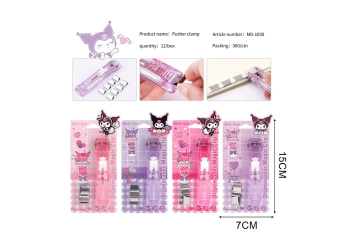 Clip de carpeta, modelo MD-1038