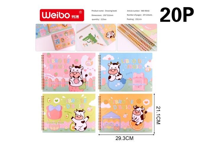 Cuaderno de bocetos, modelo WB-95642
