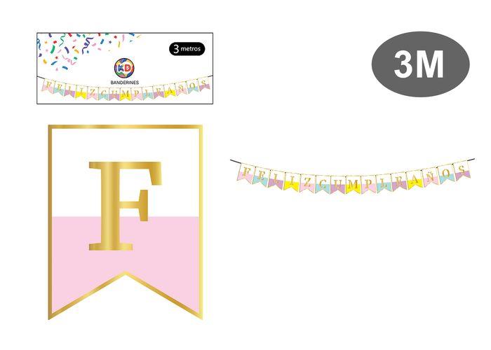 Tira la bandera, 3 m, modelo KD-ST-044