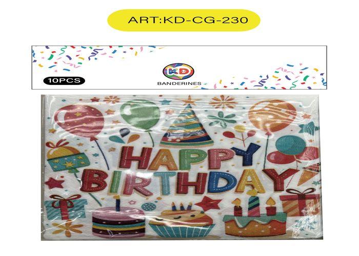toalla de papel, 33 × 33 cm, modelo KD-CG-230