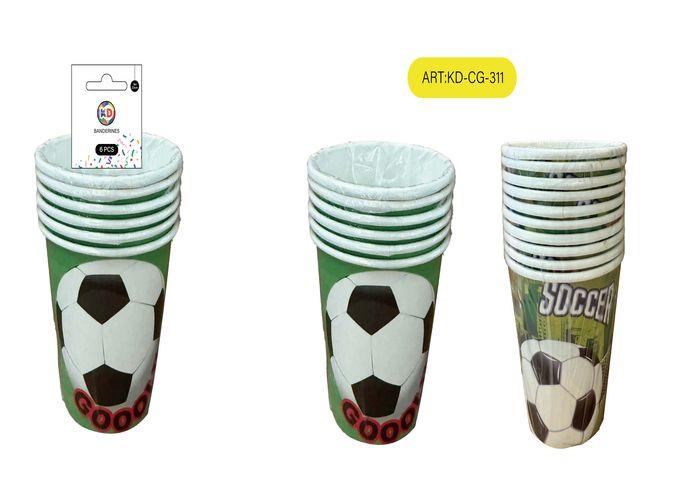 vasos de papel, 7 × 8,5 cm, modelo KD-CG-311