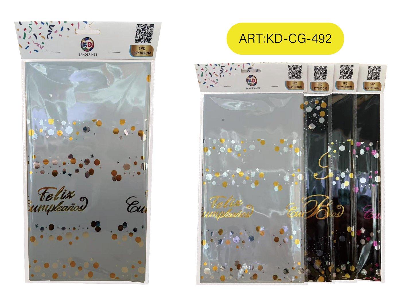 Mantel, 137 × 183 cm, modelo KD-CG-492