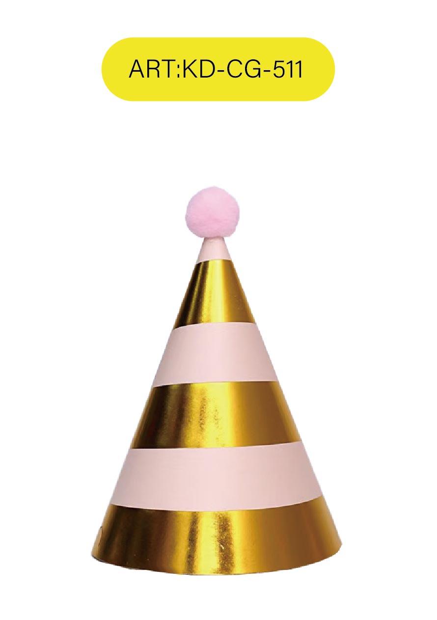 sombrero de cumpleaños, 16 × 11 cm, modelo KD-CG-511