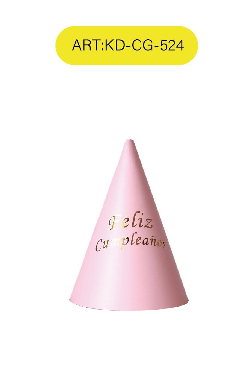 sombrero de cumpleaños, 16 × 11 cm, modelo KD-CG-524