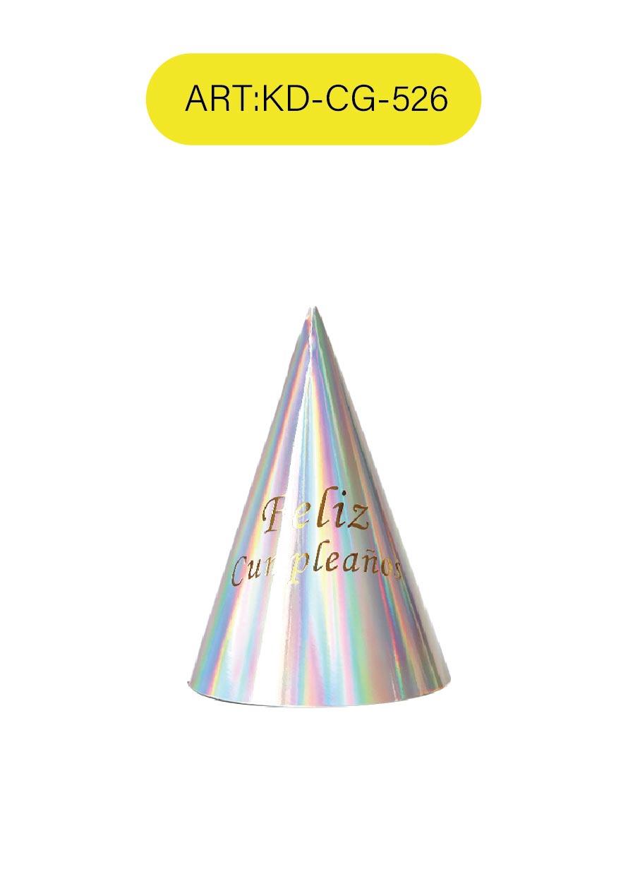 sombrero de cumpleaños, 16 × 11 cm, modelo KD-CG-526