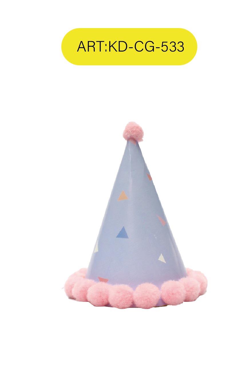 sombrero de cumpleaños, 16 × 11 cm, modelo KD-CG-533