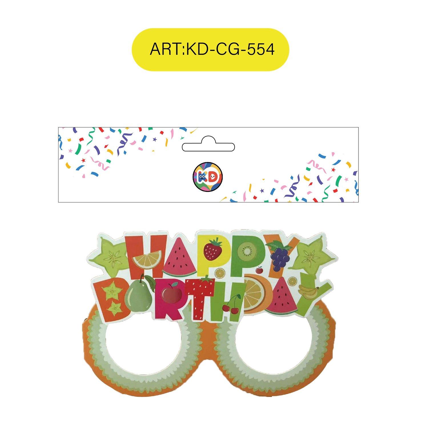 gafas navideñas, 18 × 13 cm, modelo KD-CG-554