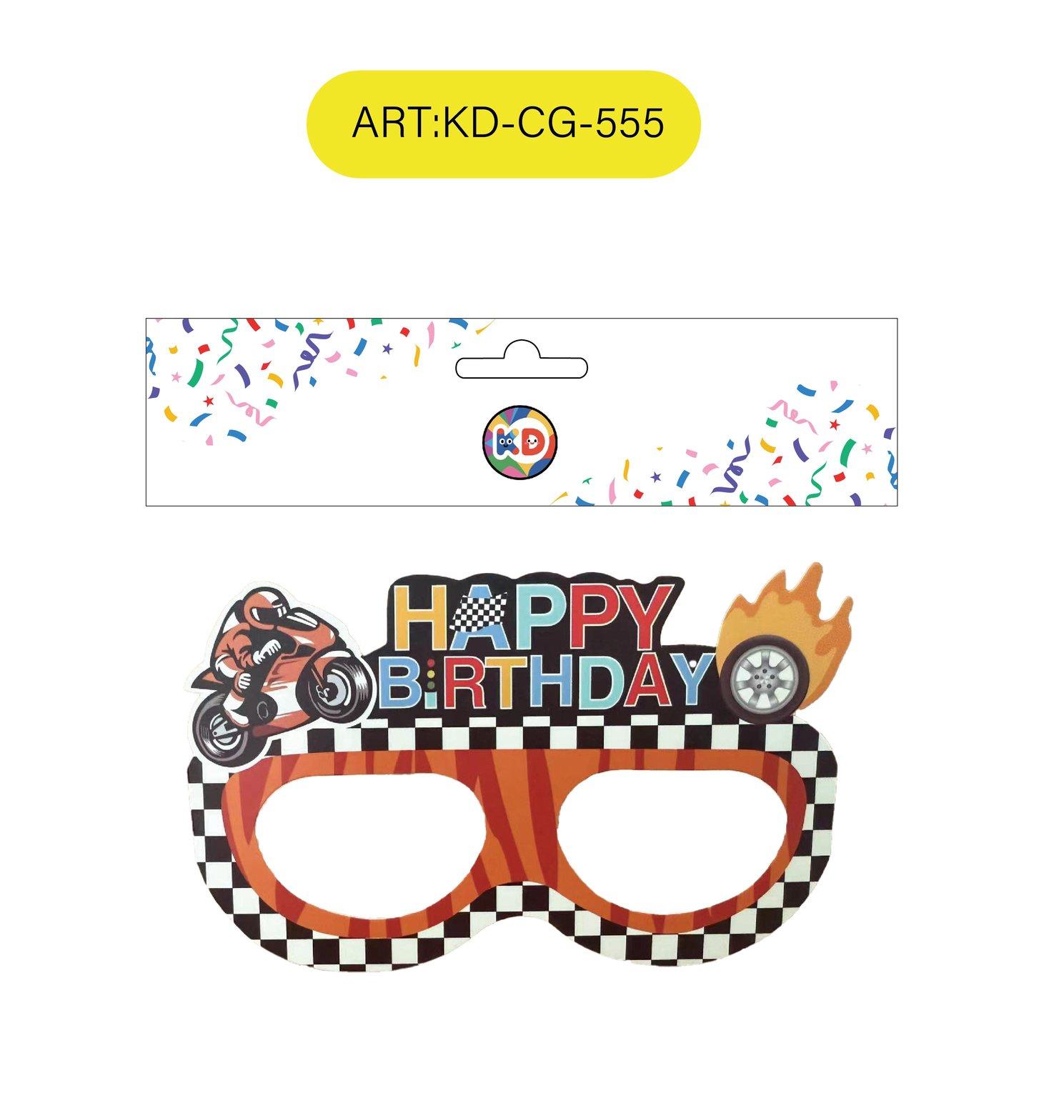 gafas navideñas, 18 × 13 cm, modelo KD-CG-555