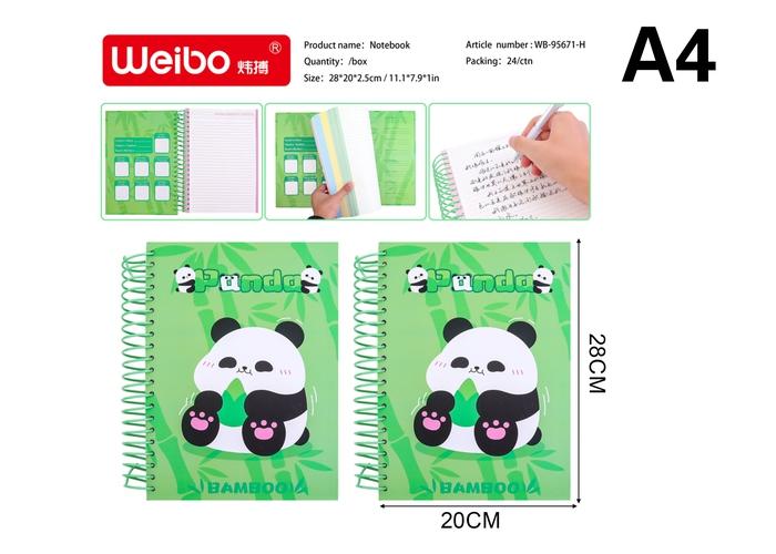 computadora portátil, modelo A4, 28,2 × 20,2 cm, modelo WB-95671-H