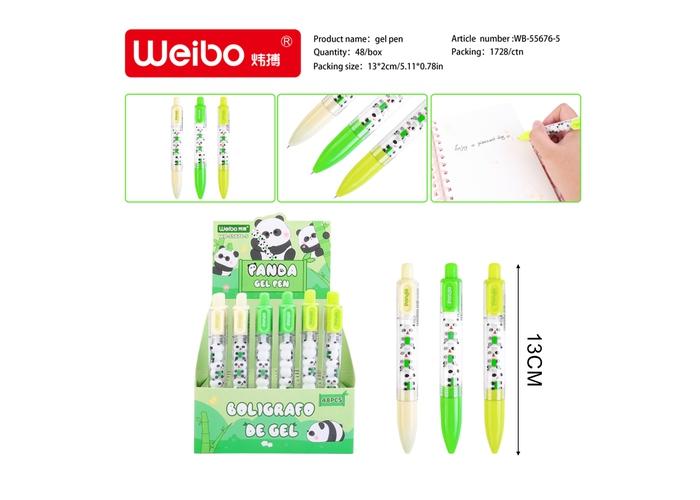 Pluma de gel, modelo WB-55676-5