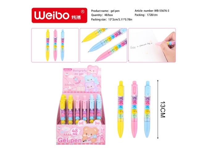 Pluma de gel, modelo WB-55676-3