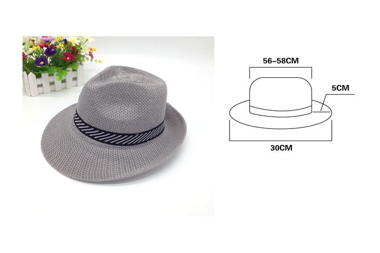 Sombreros para el sol, 30 cm, color gris