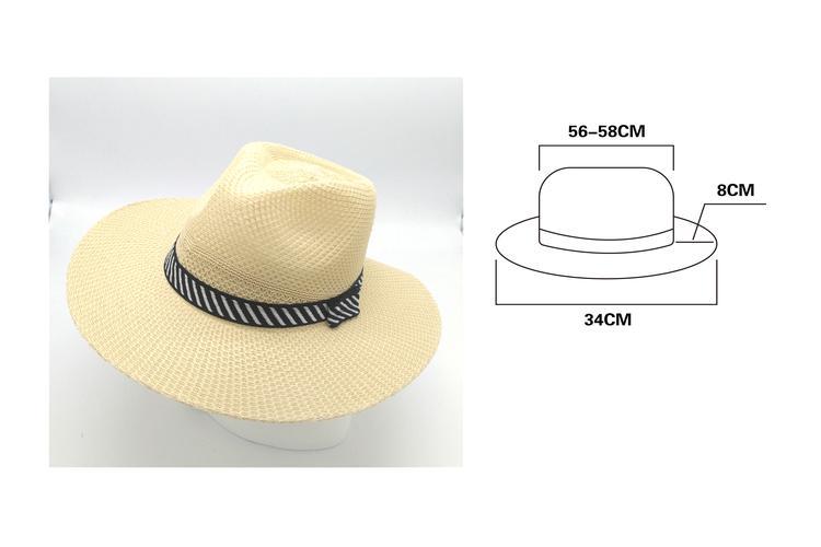Sombreros para el sol, 34 cm, color beige
