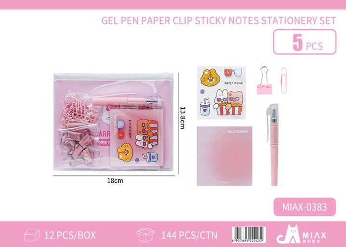 Juego de papelería, modelo MIAX-0383