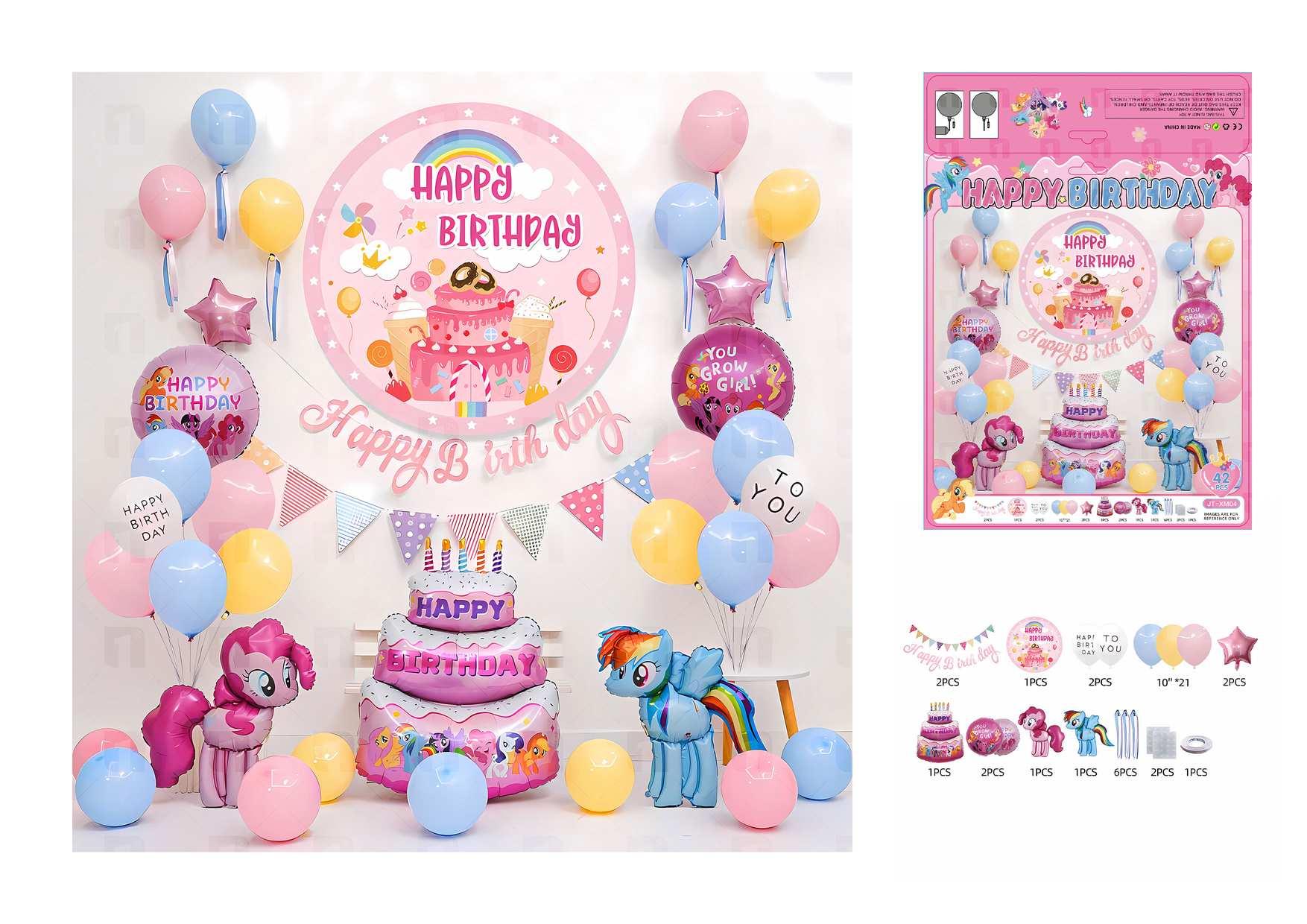 Globos de película de aluminio., 42 piezas