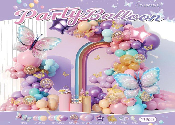 Globos de película de aluminio., 118 piezas, modelo JT-L0023-1