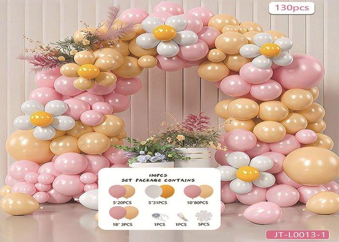 Globos de película de aluminio., 130 piezas, modelo JT-L0013-1