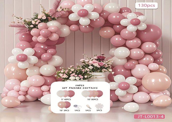 Globos de película de aluminio., 130 piezas, modelo JT-L0013-4