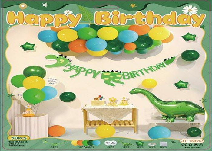 Globos de película de aluminio., 50 piezas, modelo JT-INS12