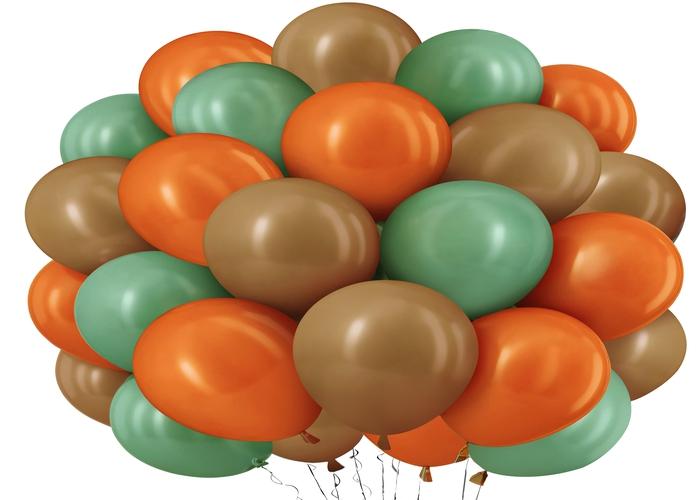 Globos de película de aluminio., 10 pulgadas, 50 piezas, modelo JT-0060