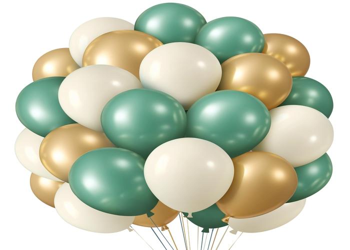 Globos de película de aluminio., 10 pulgadas, 50 piezas, modelo JT-0073