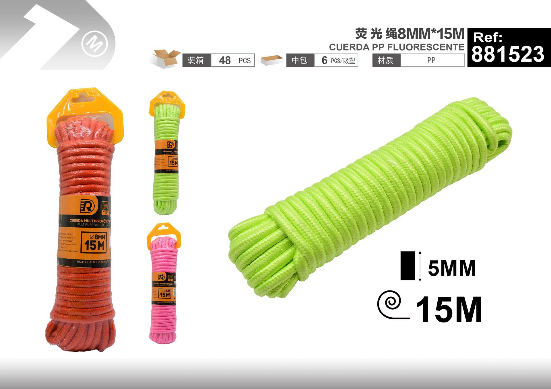 Cuerda de nailon, 8 mm, 15 m, ref. 881523