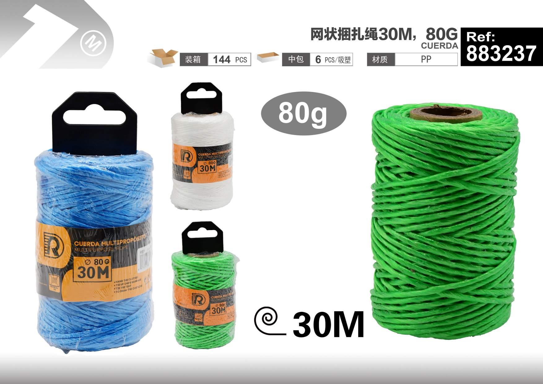 Cuerda de nailon, 30 m, 80 g
