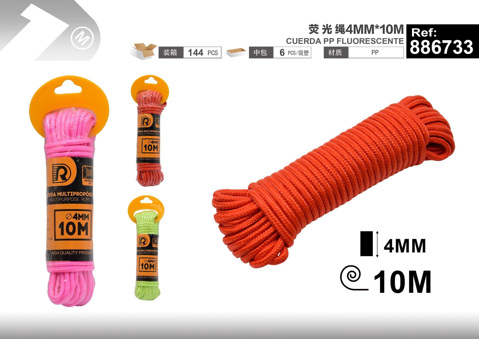 Cuerda de nailon, 4 mm, 10 m, ref. 886733